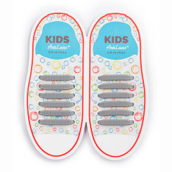 Захисне спорядження - Силіконові антишнурки AntiLaces Kids 38 мм 12 шт сірі (KGR38) Захисне спорядження - Силіконові антишнурки AntiLaces Kids 38 мм 12 шт сірі (KGR38)