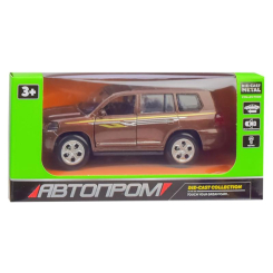 Автомоделі - Автомодель Автопром Позашляховик металік з сріблястим (A3249/3) Автомоделі - Автомодель Автопром Позашляховик металік з сріблястим (A3249/3)