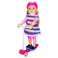 Ляльки - Лялька Lotus Прогулянка на самокаті 45см (18899/29) (6337279) Ляльки - Лялька Lotus Прогулянка на самокаті 45см (18899/29) (6337279)
