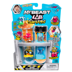 Фігурки персонажів - Набір-сюрприз MrBeast Lab Лабораторія в пробірці Atomic Swarms 5 (124721) Фігурки персонажів - Набір-сюрприз MrBeast Lab Лабораторія в пробірці Atomic Swarms 5 (124721)