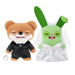 Персонажі мультфільмів - М'яка іграшка Fuggler Містер і Місіс ЗубкоЛюб (15757) Персонажі мультфільмів - М'яка іграшка Fuggler Містер і Місіс ЗубкоЛюб (15757)