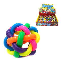 Спортивні активні ігри - М'ячик Qunxing Різнокольорова плетінка (CL-992A) Спортивні активні ігри - М'ячик Qunxing Різнокольорова плетінка (CL-992A)