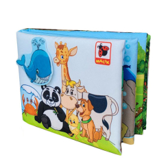 Розвивальні іграшки - М'яка книжка Macik Тварини (МС 070301-03) Розвивальні іграшки - М'яка книжка Macik Тварини (МС 070301-03)