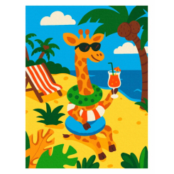 Товари для малювання - Картина за номерами Brushme Мрія про канікули (RBS1048) Товари для малювання - Картина за номерами Brushme Мрія про канікули (RBS1048)