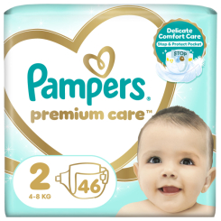 Підгузки - Підгузки Pampers Premium care Mini 4-8 кг 46 шт (8001841104799) Підгузки - Підгузки Pampers Premium care Mini 4-8 кг 46 шт (8001841104799)