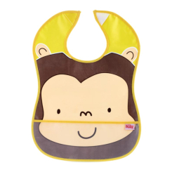 Дитячий посуд та аксесуари - Слинявчик Nuby Мавпочка із кишенею непромокальний (4278-1) Дитячий посуд та аксесуари - Слинявчик Nuby Мавпочка із кишенею непромокальний (4278-1)