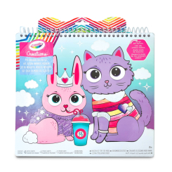 Товари для малювання - Розмальовка Crayola Creations Pet Fashion Studio (04-1173) Товари для малювання - Розмальовка Crayola Creations Pet Fashion Studio (04-1173)
