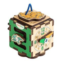 Розвивальні іграшки - Розвивальна іграшка Good Play Бізікубик Діно (К109) Розвивальні іграшки - Розвивальна іграшка Good Play Бізікубик Діно (К109)