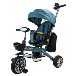 Велосипеди - Велосипед Країна Іграшок Триколісний блакитний (TR2412) Велосипеди - Велосипед Країна Іграшок Триколісний блакитний (TR2412)