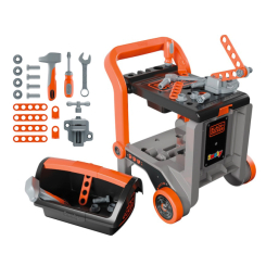 Набори професій - Ігровий набір Smoby Блек та Деккер Пересувна майстерня 3 в 1 (7600360220) Набори професій - Ігровий набір Smoby Блек та Деккер Пересувна майстерня 3 в 1 (7600360220)