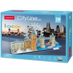 3D-пазли - Конструктор 3D CubicFun CityLine London (MC253h) 3D-пазли - Конструктор 3D CubicFun CityLine London (MC253h)