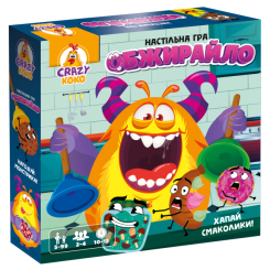 Настільні ігри - Настільна гра Vladi Toys Обжирайло (VT8055-41) Настільні ігри - Настільна гра Vladi Toys Обжирайло (VT8055-41)