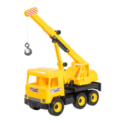 Машинки для малюків - Машинка Tigres Middle truck Кран жовтий в коробці (39491) Машинки для малюків - Машинка Tigres Middle truck Кран жовтий в коробці (39491)