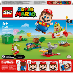 Конструктори LEGO - Конструктор LEGO Super Mario Пригоди з інтерактивним LEGO Маріо (71439) Конструктори LEGO - Конструктор LEGO Super Mario Пригоди з інтерактивним LEGO Маріо (71439)
