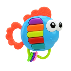 Брязкальця, прорізувачі - Брязкальце Сонячний зайчик Музична рибка-піаніно (PL-724-71) Брязкальця, прорізувачі - Брязкальце Сонячний зайчик Музична рибка-піаніно (PL-724-71)