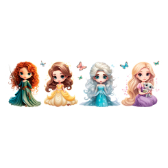 Косметика - Набір тату для тіла Arley Sign Маленькі принцеси (2105) Косметика - Набір тату для тіла Arley Sign Маленькі принцеси (2105)