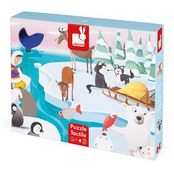 Пазли - Пазл тактильний Janod Життя на льоду 20 елементів (J02773) Пазли - Пазл тактильний Janod Життя на льоду 20 елементів (J02773)
