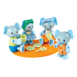 Фігурки тварин - Ігровий набір Hape Сім'я слоників (E3527) Фігурки тварин - Ігровий набір Hape Сім'я слоників (E3527)