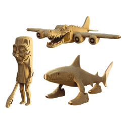 3D-пазли - 3D пазл Cartonic Tralalero Tralala and friends 3 в 1 (CARTTRALALA) 3D-пазли - 3D пазл Cartonic Tralalero Tralala and friends 3 в 1 (CARTTRALALA)