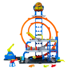 Паркінги і гаражі - Ігровий набір Hot Wheels City Гараж з мега петлею (JBM74) Паркінги і гаражі - Ігровий набір Hot Wheels City Гараж з мега петлею (JBM74)