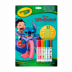 Розмальовки та актівітібуки (2-6 років) - Розмальовка Crayola Lilo and Stitch (04-0865G) Розмальовки та актівітібуки (2-6 років) - Розмальовка Crayola Lilo and Stitch (04-0865G)