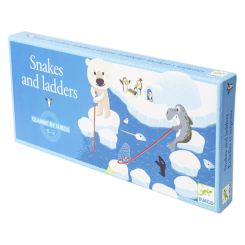 Настільні ігри - Гра настільна бродилка DJECO Сачки і сходи (DJ05208) Настільні ігри - Гра настільна бродилка DJECO Сачки і сходи (DJ05208)