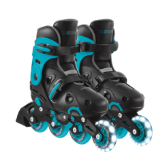 Ролики дитячі - Роликові ковзани Globber Go skates lights аква розмір 34-37 (785-100) Ролики дитячі - Роликові ковзани Globber Go skates lights аква розмір 34-37 (785-100)