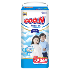 Підгузки - Трусики-підгузки Goo.N Slim & Comfortable 15-25 кг розмір 6 XXL 36 шт (21001094) Підгузки - Трусики-підгузки Goo.N Slim & Comfortable 15-25 кг розмір 6 XXL 36 шт (21001094)