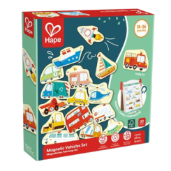 Навчальні іграшки - Набір магнітів Hape Транспорт (E2008) Навчальні іграшки - Набір магнітів Hape Транспорт (E2008)