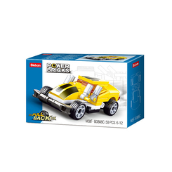 Конструктори з унікальними деталями - Конструктор Sluban Power bricks Машина жовта (M38-B0888C) Конструктори з унікальними деталями - Конструктор Sluban Power bricks Машина жовта (M38-B0888C)