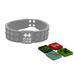 Набори для творчості - Набір Pixie Crew Браслет Майнкрафт 4 мульти-пікселі сірий (PXX-02-27-1) Набори для творчості - Набір Pixie Crew Браслет Майнкрафт 4 мульти-пікселі сірий (PXX-02-27-1)