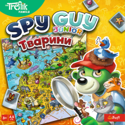 Настільні ігри - Настільна гра Trefl Spy Guy Тварини (03043) Настільні ігри - Настільна гра Trefl Spy Guy Тварини (03043)