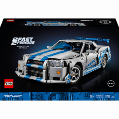 Конструктори LEGO - Конструктор LEGO Technic Подвійний форсаж Автомобіль Nissan Skyline GT-R (R34) (42210) Конструктори LEGO - Конструктор LEGO Technic Подвійний форсаж Автомобіль Nissan Skyline GT-R (R34) (42210)