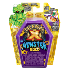 Фігурки персонажів - Ігрова фігурка Treasure X Monster Gold у труні (123402) Фігурки персонажів - Ігрова фігурка Treasure X Monster Gold у труні (123402)