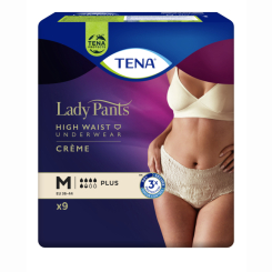 Товари для догляду - Урологічні труси для жінок Tena Lady Pants Plus M 9 шт Creme (7322542294765) Товари для догляду - Урологічні труси для жінок Tena Lady Pants Plus M 9 шт Creme (7322542294765)