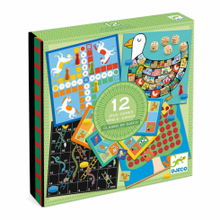 Настільні ігри - Набір DJECO Настільні класичні ігри 12 в 1 (DJ05218) Настільні ігри - Набір DJECO Настільні класичні ігри 12 в 1 (DJ05218)