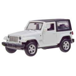 Автомоделі - Автомодель Автопром Jeep Wrangler біла 1:42 (4307/4307-3) Автомоделі - Автомодель Автопром Jeep Wrangler біла 1:42 (4307/4307-3)