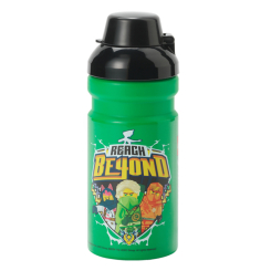 Пляшки для води - Пластикова пляшка для води LEGO Lifestyle Ninjago Green 390 мл (40560803) Пляшки для води - Пластикова пляшка для води LEGO Lifestyle Ninjago Green 390 мл (40560803)