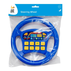 Розвивальні іграшки - Інтерактивна іграшка Just Cool Музичне кермо (QX-1899) Розвивальні іграшки - Інтерактивна іграшка Just Cool Музичне кермо (QX-1899)