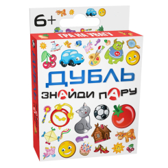 Настільні ігри - Настільна гра DGT-Games Дубль Знайди пару (2214_C) Настільні ігри - Настільна гра DGT-Games Дубль Знайди пару (2214_C)