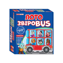 Настільні ігри - Настільна гра Ranok Лото ЗвіроBUS (10109128У) Настільні ігри - Настільна гра Ranok Лото ЗвіроBUS (10109128У)