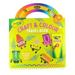 Товари для малювання - Книга для творчості Crayola Канцелярчики (22933-A) Товари для малювання - Книга для творчості Crayola Канцелярчики (22933-A)