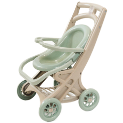 Транспорт і улюбленці - Візок для ляльок Doloni з шезлонгом зелений (0122/01eco) Транспорт і улюбленці - Візок для ляльок Doloni з шезлонгом зелений (0122/01eco)