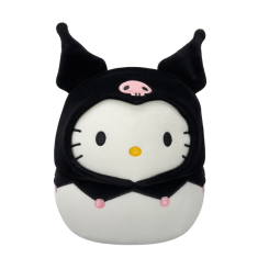 М'які тварини - М'яка іграшка Squishmallows Хелоу Кітті в образі Куромі 20 см (SQSN00388) М'які тварини - М'яка іграшка Squishmallows Хелоу Кітті в образі Куромі 20 см (SQSN00388)