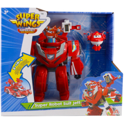 Фігурки персонажів - Ігровий набір Super Wings Super Robot Suit Джетт (EU770351) Фігурки персонажів - Ігровий набір Super Wings Super Robot Suit Джетт (EU770351)