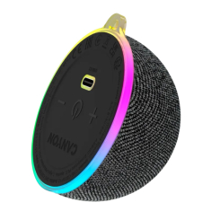 Колонки - Портативна колонка Canyon Magnetic BT speaker OnMove 13 5W Black (CNE-CBTSP13B) Колонки - Портативна колонка Canyon Magnetic BT speaker OnMove 13 5W Black (CNE-CBTSP13B)