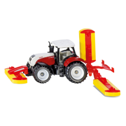 Транспорт і спецтехніка - Трактор Siku Steyr з косаркою (1672) Транспорт і спецтехніка - Трактор Siku Steyr з косаркою (1672)