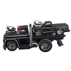 Транспорт і спецтехніка - Ігровий набір Maisto Muscle Machines Трейлер-транспортер та машинка 1966 Chevrolet C60 Flatbed 1993 Chevrolet 454 SS Pickup (11532/9) Транспорт і спецтехніка - Ігровий набір Maisto Muscle Machines Трейлер-транспортер та машинка 1966 Chevrolet C60 Flatbed 1993 Chevrolet 454 SS Pickup (11532/9)