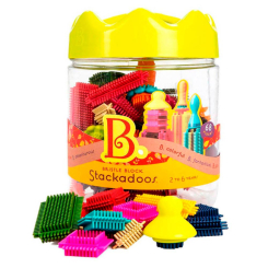 Конструктори з унікальними деталями - Конструктор-брістл Мегаполіс Battat (BX1175Z) Конструктори з унікальними деталями - Конструктор-брістл Мегаполіс Battat (BX1175Z)