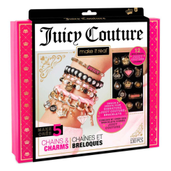 Набори для творчості - Набір для створення шарм-браслетів Make it Real Juicy Couture Королівський шарм (MR4404) Набори для творчості - Набір для створення шарм-браслетів Make it Real Juicy Couture Королівський шарм (MR4404)